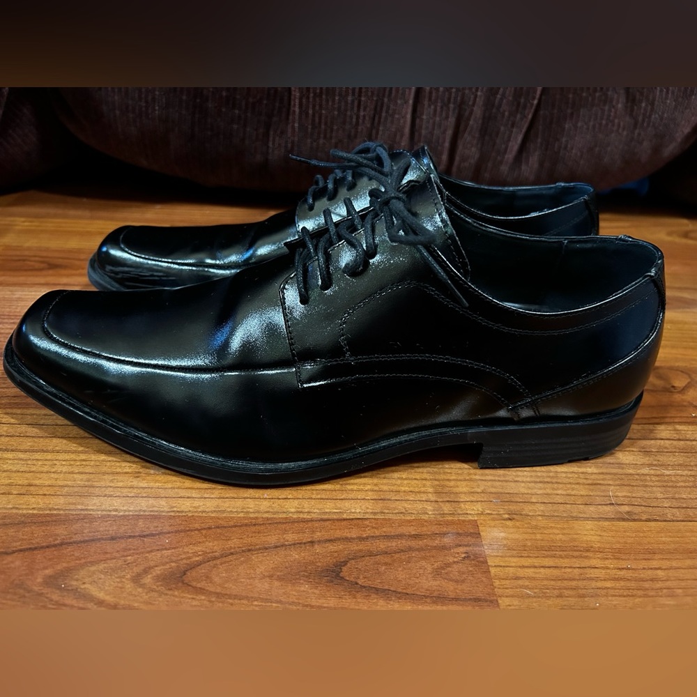 Stacy Adams Calhoun Black Dress Shoes